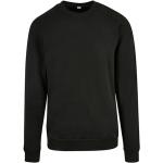 Schwarze Build your Brand Bio Rundhals-Ausschnitt Herrensweatshirts aus Baumwolle Größe 3 XL 