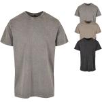 Khakifarbene Build your Brand Rundhals-Ausschnitt T-Shirts aus Jersey für Herren Größe XS 