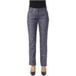 Reduzierte Bunte BYBLOS Straight Leg Jeans mit Knopf aus Viskose für Damen 
