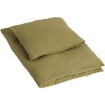 Reduzierte Grüne Bettwäsche Sets & Bettwäsche Garnituren mit Reißverschluss aus Baumwolle 