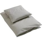 Reduzierte Hellgraue Bettwäsche Sets & Bettwäsche Garnituren mit Reißverschluss aus Baumwolle 