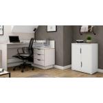 Reduzierte Moderne Büroschränke & Home Office Schränke aus MDF Breite 50-100cm 