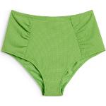 Grüne C&A High Waist Bikinihosen aus Polyester für Damen Größe M 