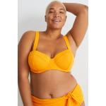 C&A Bikini Top mit Bügel wattiert LYCRA® XTRA LIFE™, Orange, Größe: 90 E