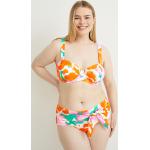 Reduzierte Orange C&A Bikini-Tops aus Polyester in 95E gepolstert für Damen 