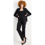 Schwarze Business C&A Business-Hosen für Damen Größe L 