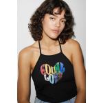 Reduzierte Schwarze Clockhouse LGBT Jerseyshirts aus Jersey für Damen Größe M 