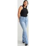 Reduzierte Blaue C&A Bootcut Jeans aus Denim für Damen Größe S 