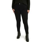 Schwarze Casual C&A 5-Pocket Jeans mit Reißverschluss aus Denim für Damen Größe L 