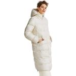 Reduzierte Cremefarbene Gesteppte Casual C&A Stehkragen Damensteppmäntel & Damenpuffercoats mit Reißverschluss mit Kapuze Größe XL für den für den Herbst 