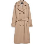 Taupefarbene Casual C&A Trenchcoats für Damen Größe XL für den für den Herbst 