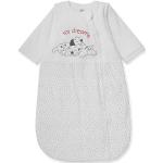 Weiße Bestickte Babyschlafsäcke mit Knopf aus Jersey 