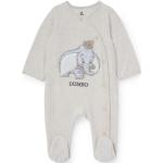 Weiße C&A Dumbo Kinderschlafanzüge & Kinderpyjamas aus Nicki für Babys Größe 56 