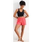 C&A Funktions Shorts 4 Way Stretch 2 in 1 Look, Pink, Größe: M