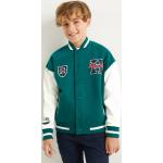 Reduzierte Grüne Bestickte C&A Harry Potter College Jacken für Kinder & Baseball Jacken für Kinder für Jungen Größe 170 