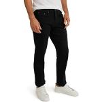 Schwarze Casual C&A Straight Leg Jeans mit Reißverschluss aus Denim für Herren Weite 36 