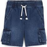 Blaue C&A Jeans-Bermudas ohne Verschluss aus Denim für Herren Größe M 