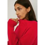 Rote C&A Kaschmir-Pullover aus Kaschmir für Damen Größe L 