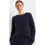 Reduzierte Blaue C&A XL Kaschmir-Pullover aus Wolle für Damen Größe XL 