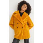 Reduzierte Gelbe C&A Damenmäntel aus Polyester Größe XL 