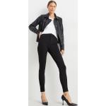 Schwarze C&A Jeggings & Jeans-Leggings aus Denim für Damen Größe XL 