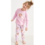 Reduzierte Rosa Unifarbene C&A PAW Patrol Kinderschlafanzüge & Kinderpyjamas aus Fleece Größe 110 4-teilig 