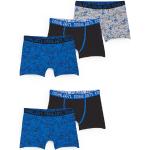 Blaue Unifarbene C&A Bio Boxershorts für Kinder aus Jersey Größe 122 