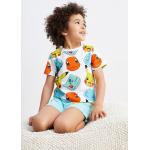 Bunte C&A Pokemon Kinderschlafanzüge & Kinderpyjamas aus Jersey Größe 122 2-teilig 