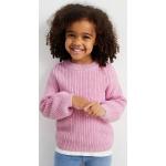 Pinke C&A Kinderstrickpullover für Mädchen Größe 122 