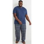 Blaue C&A Herrenschlafanzüge & Herrenpyjamas aus Jersey Größe 6 XL 