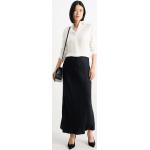 Schwarze C&A Slip Skirts & Satinröcke aus Satin für Damen Größe M 