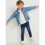 Blaue C&A Skinny Jeans für Kinder aus Denim für Jungen Größe 92 