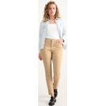Braune C&A Slim Fit Jeans aus Denim für Damen Größe M 