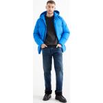 Blaue C&A Straight Leg Jeans aus Fleece für Herren Weite 36, Länge 32 für den für den Winter 