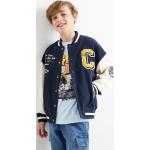 Blaue C&A College Jacken für Kinder & Baseball Jacken für Kinder aus Bouclé für Jungen Größe 140 
