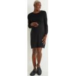 Reduzierte Schwarze C&A Umstandsstrickkleider aus Polyester für Damen Größe S 