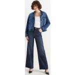 Blaue C&A Wide Leg Jeans & Relaxed Fit Jeans aus Denim für Damen Größe L 