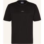 Schwarze C.P. COMPANY T-Shirts aus Baumwolle für Herren Übergrößen 