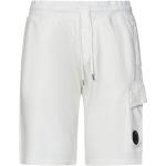Reduzierte Weiße Casual C.P. COMPANY Cargo-Shorts aus Baumwolle für Herren Größe L für den für den Sommer 
