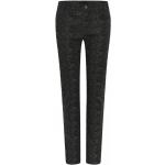 Schwarze Slim Fit Jeans aus Polyamid für Damen Größe M 