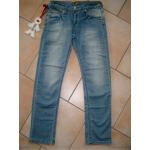 (C875) Leichte RARE-The Kid Boys used look Jeans Hose glatte BW 5 Pocket gr.152