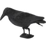 Schwarze Deko-Vögel für den Garten aus Kunststoff 