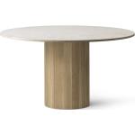 Schwarze Vipp Runde Design Tische 130 cm aus Massivholz 