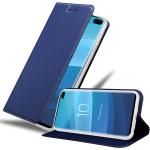 Blaue Samsung Galaxy S10+ Hüllen Art: Flip Cases Matt 