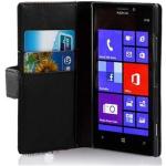 Schwarze Nokia Lumia 925 Cases aus Kunstleder 
