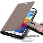 Braune Samsung Galaxy S5 Cases Art: Flip Cases aus Kunstleder 