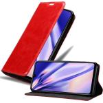 Rote Huawei P30 Lite Hüllen Art: Flip Cases aus Kunstleder 