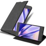 Schwarze Sony Xperia XA1 Cases Art: Flip Cases aus Kunstleder 