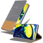 Graue Cadorabo Samsung Galaxy A80 Hüllen Art: Flip Cases 