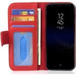 Rote Samsung Galaxy S8 Cases aus Kunstleder 